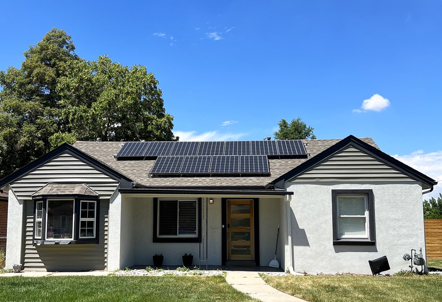 Residential solar in Denver, Colorado. 
