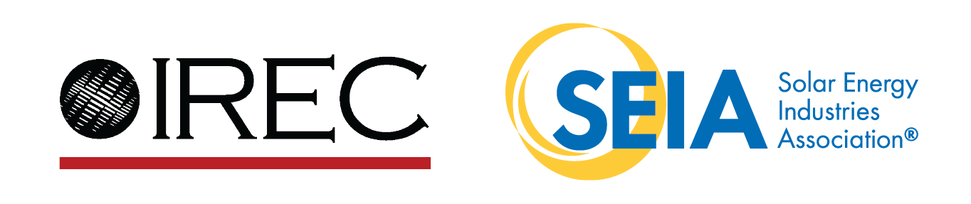 IREC and SEIA logo