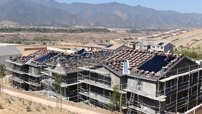 california new homes with solar