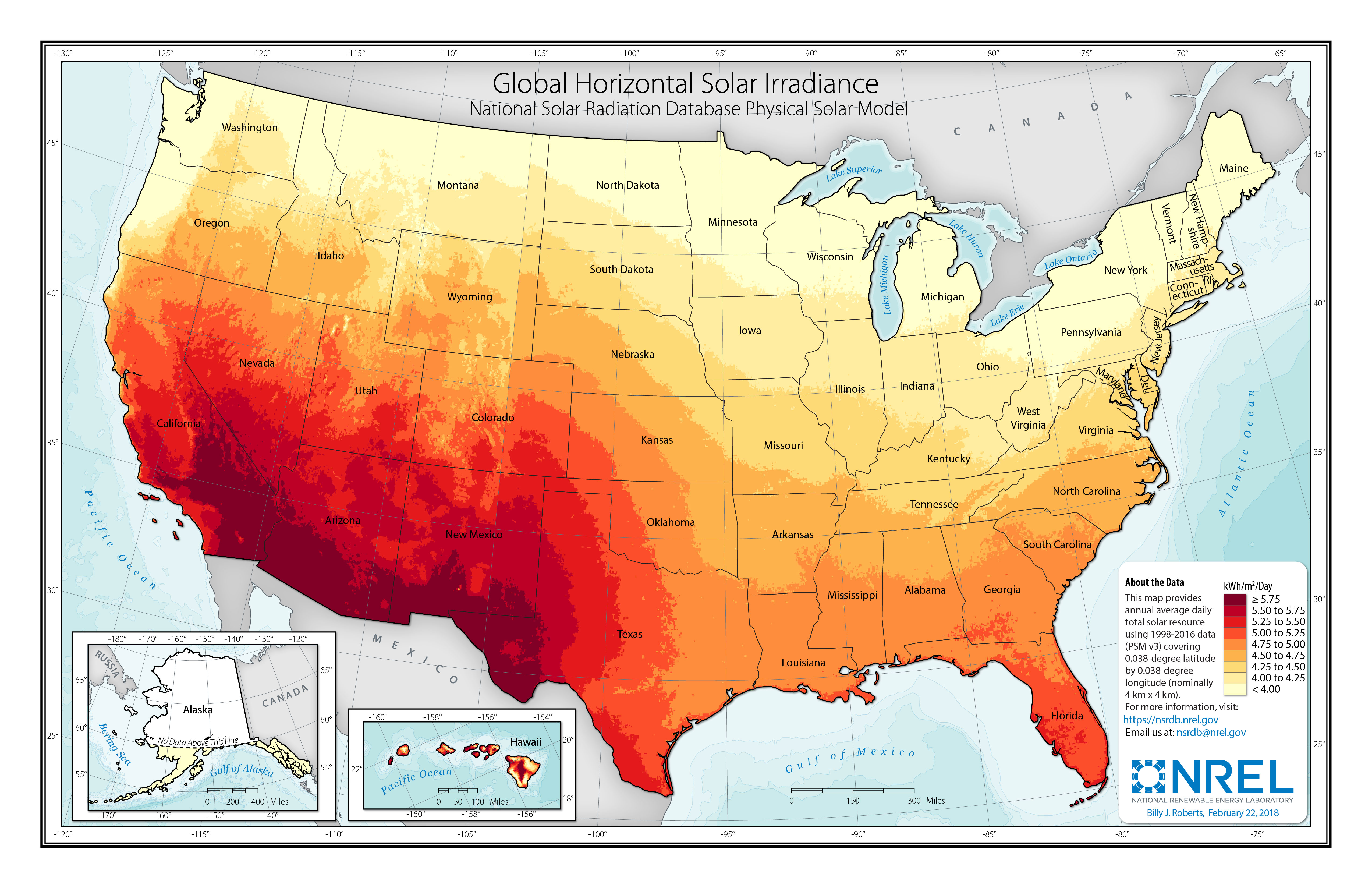 us-solar-irradiance-map