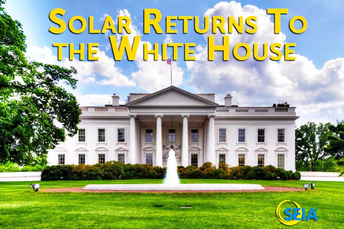 Solar on the White House