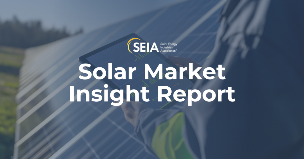 Solar Market Insight Report Q2 2025 – SEIA