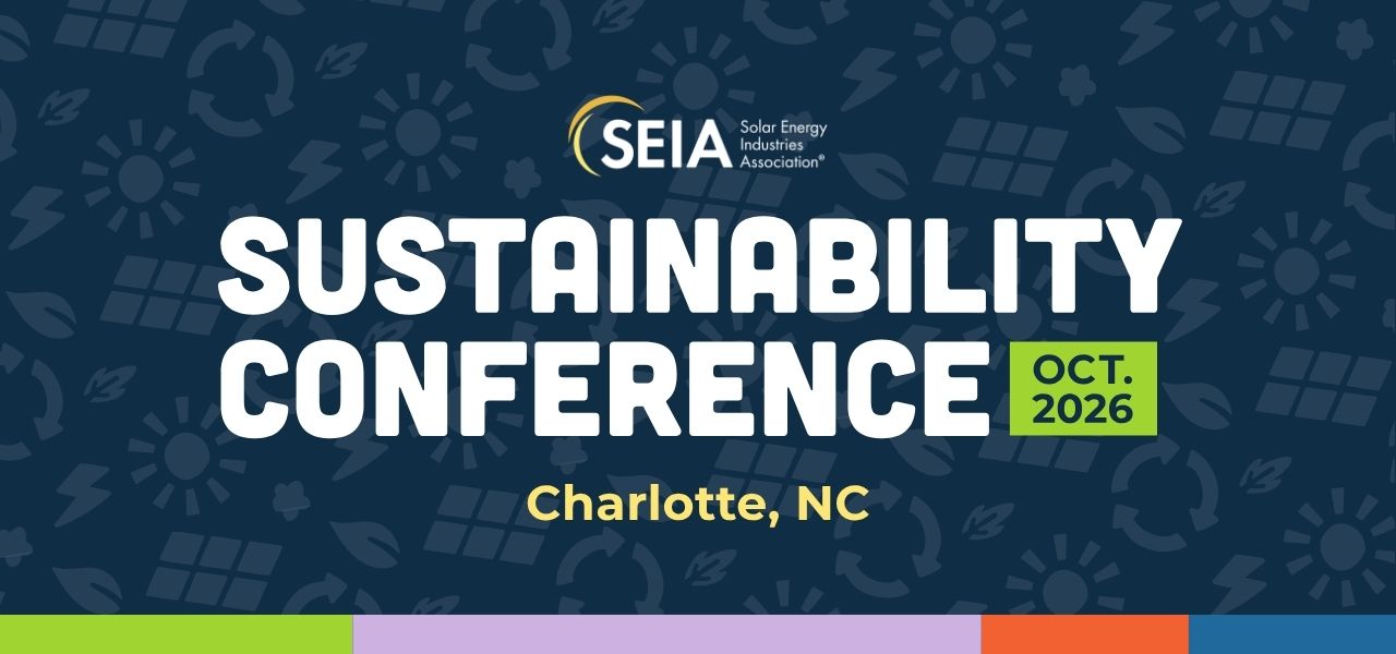 SEIA Sustainability Conference 2026