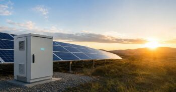 Solar array with storage cybersecurity