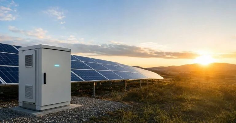 Solar array with storage cybersecurity