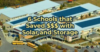 6 Schools that saved money with solar and storage